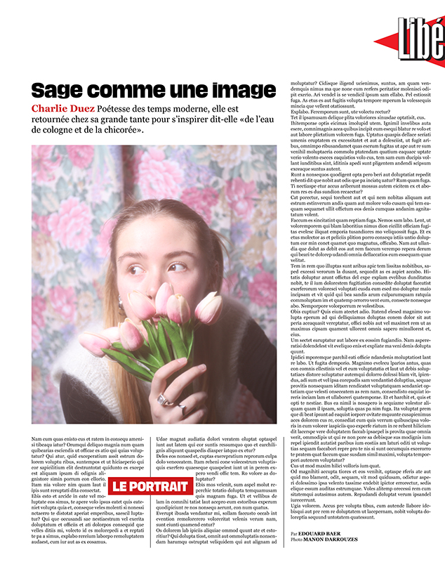 Libération - Manon Darrouzes