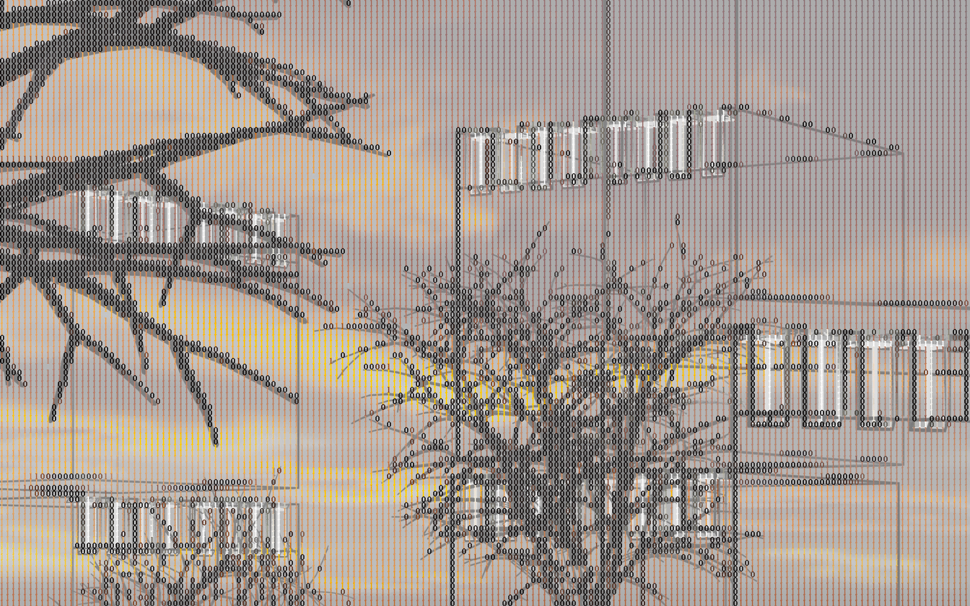 Décor dystopique